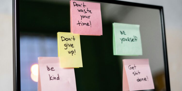 be kind. don't waste your time. don't give up. be yourself.